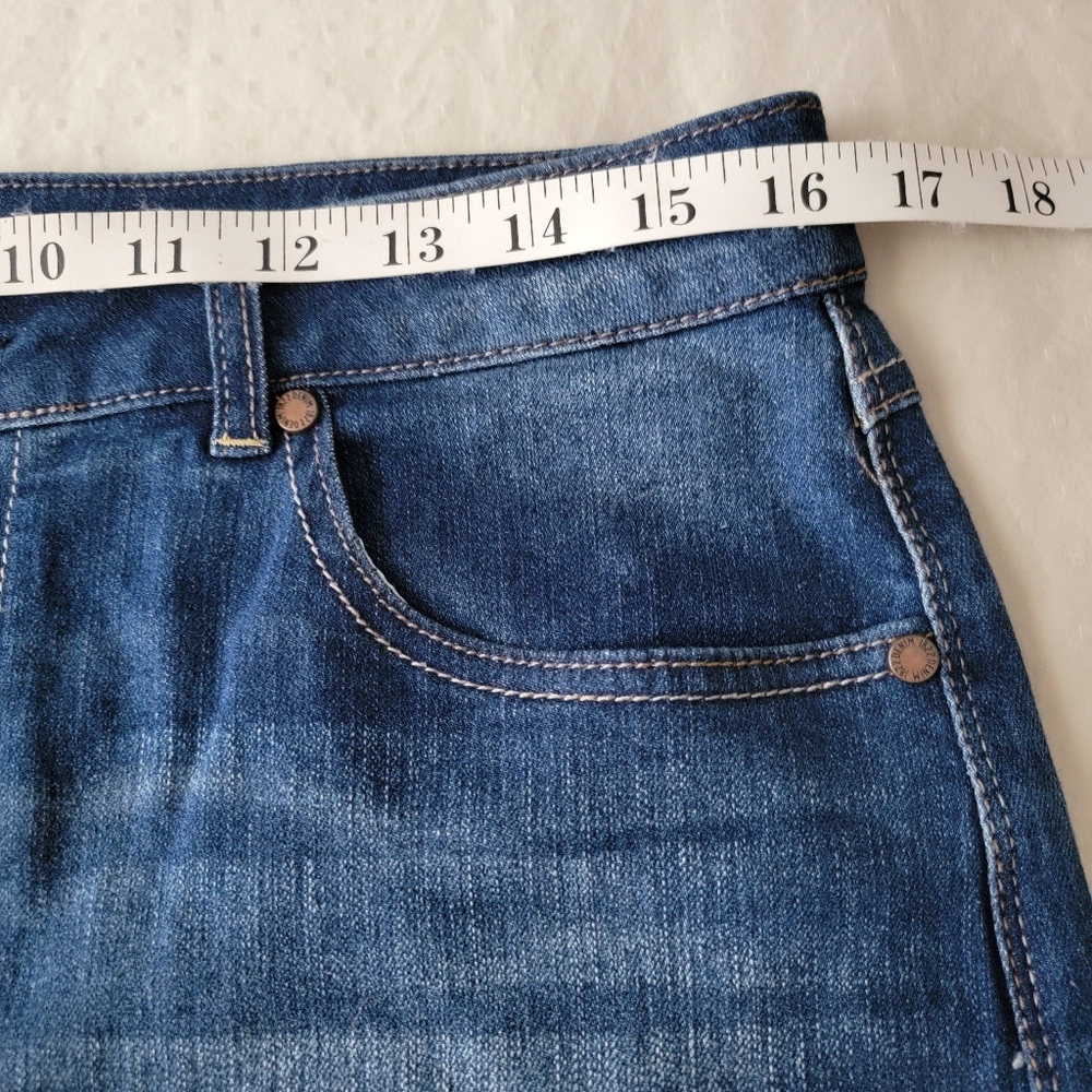 1822 Denim Skirt Sz 12 NWOT - Picture 4 of 5
